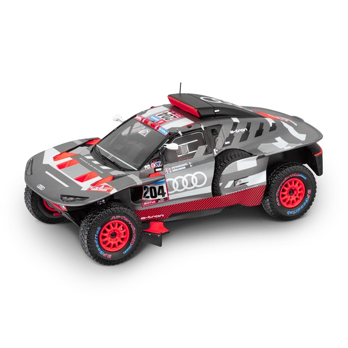 Audi RS Q e-tron, Dakar 2023, Peterhansel/Boulanger, modelbil 1:43