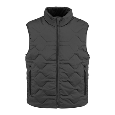 Audi quiltet vest, sort