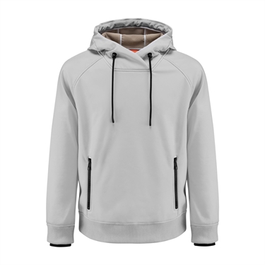 Audi softshell hoodie, lysegrå